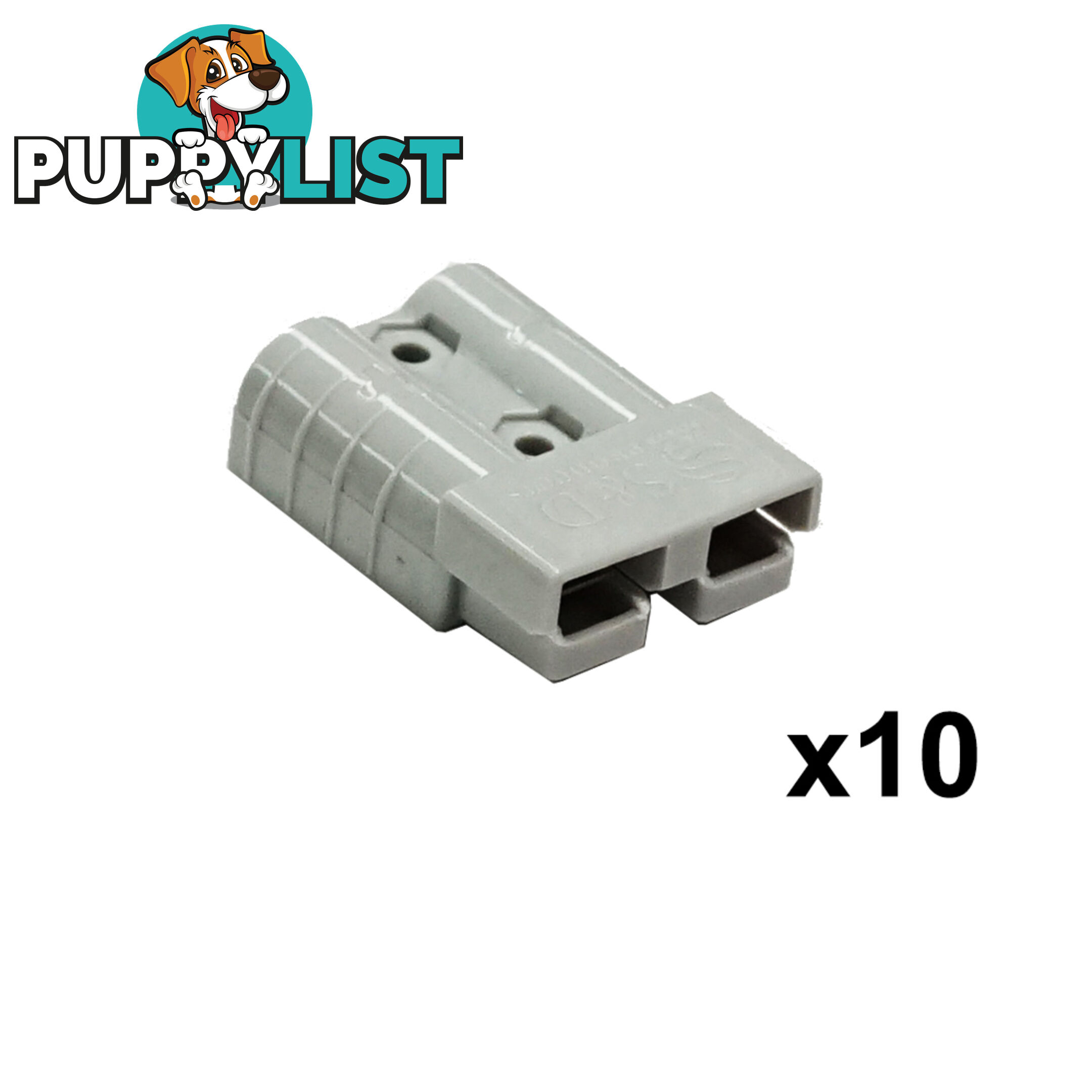 10X Premium Anderson Style Plug 50AMP Exterior Connector DC Power SOLAR CARAVAN