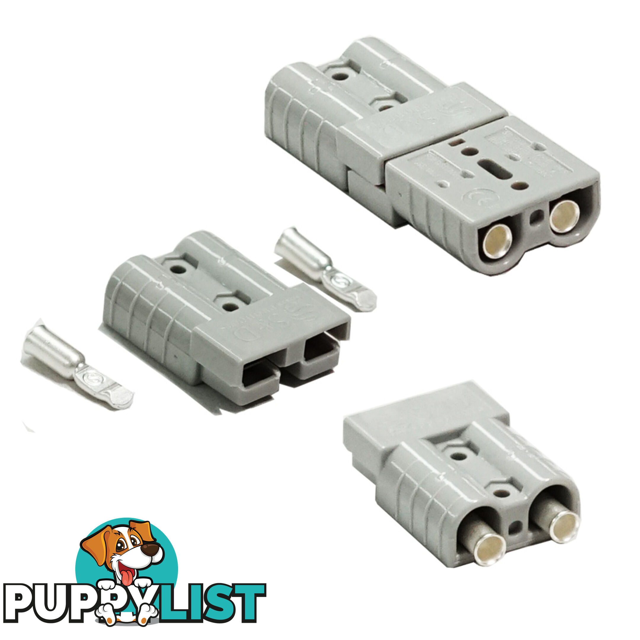 10X Premium Anderson Style Plug 50AMP Exterior Connector DC Power SOLAR CARAVAN