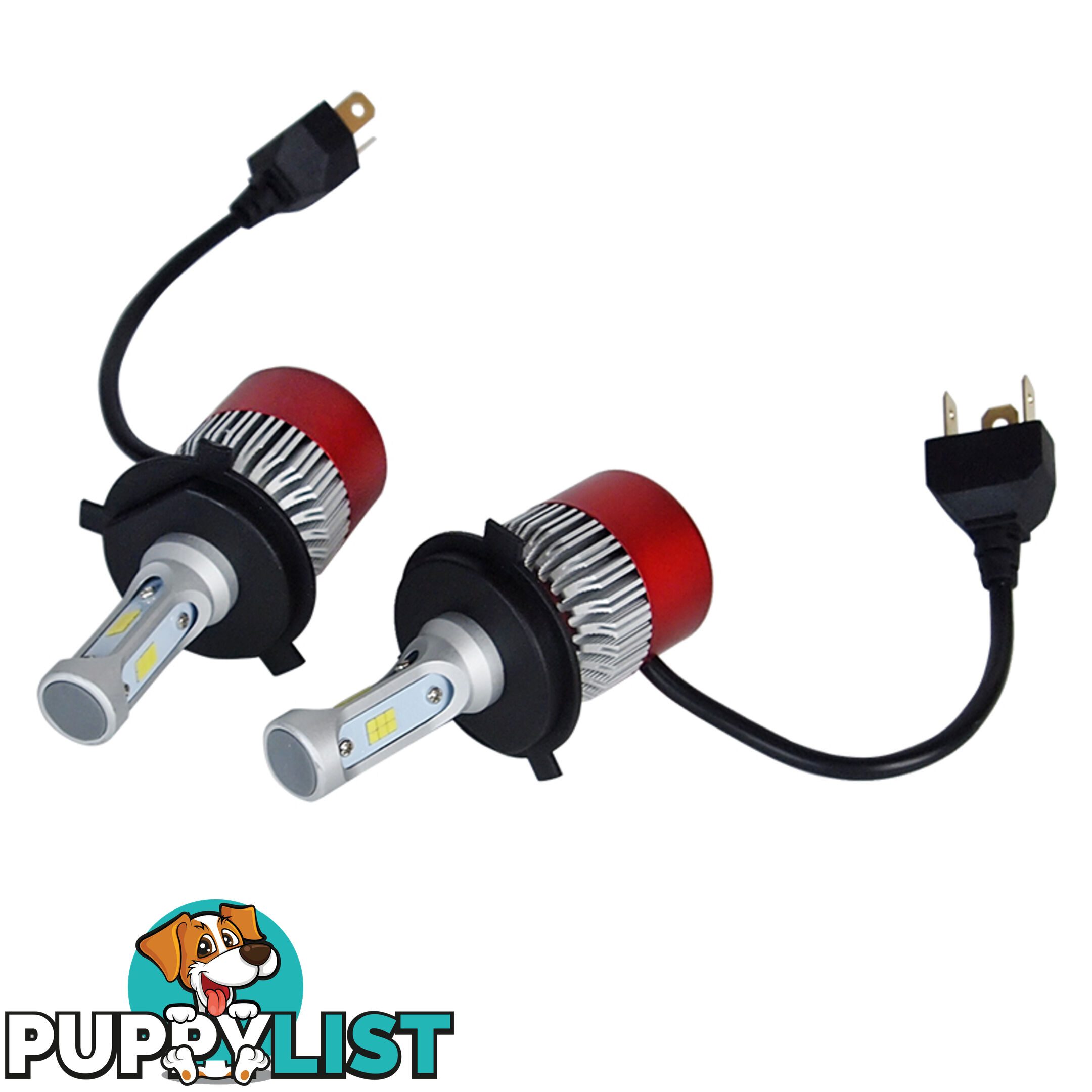 H4 180W 18000LM Philips LED Headlight KIT HIGH LOW Beam Replace Halogen Xenon