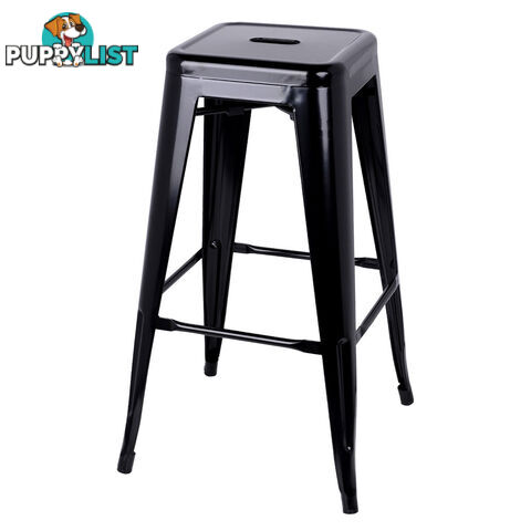 2xMetal Steel Bar Stool Replica Xavier Pauchard Cafe Home Kitchen Bar Chair 76cm