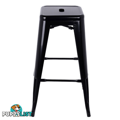 2xMetal Steel Bar Stool Replica Xavier Pauchard Cafe Home Kitchen Bar Chair 76cm