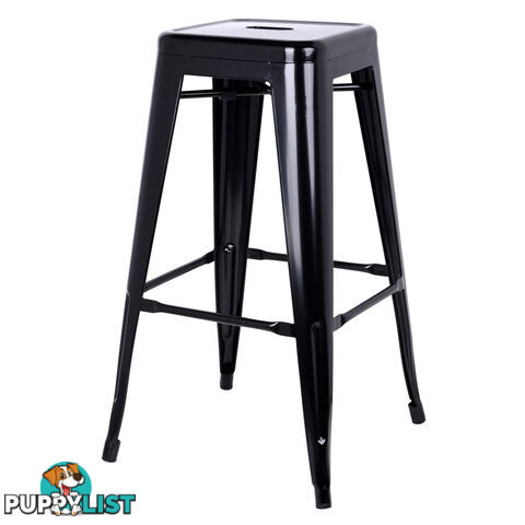 2xMetal Steel Bar Stool Replica Xavier Pauchard Cafe Home Kitchen Bar Chair 76cm