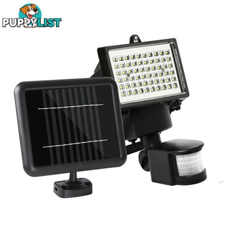 60 LED Solar Sensor Light Garden Flood Outdoor Security Light Motion Detection