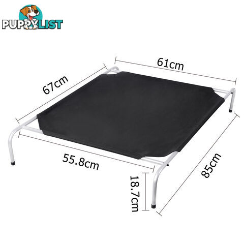 Medium Heavy Duty Frame Pet Puppy Bed Dog Cat Trampoline Hammock 85 x 60cm