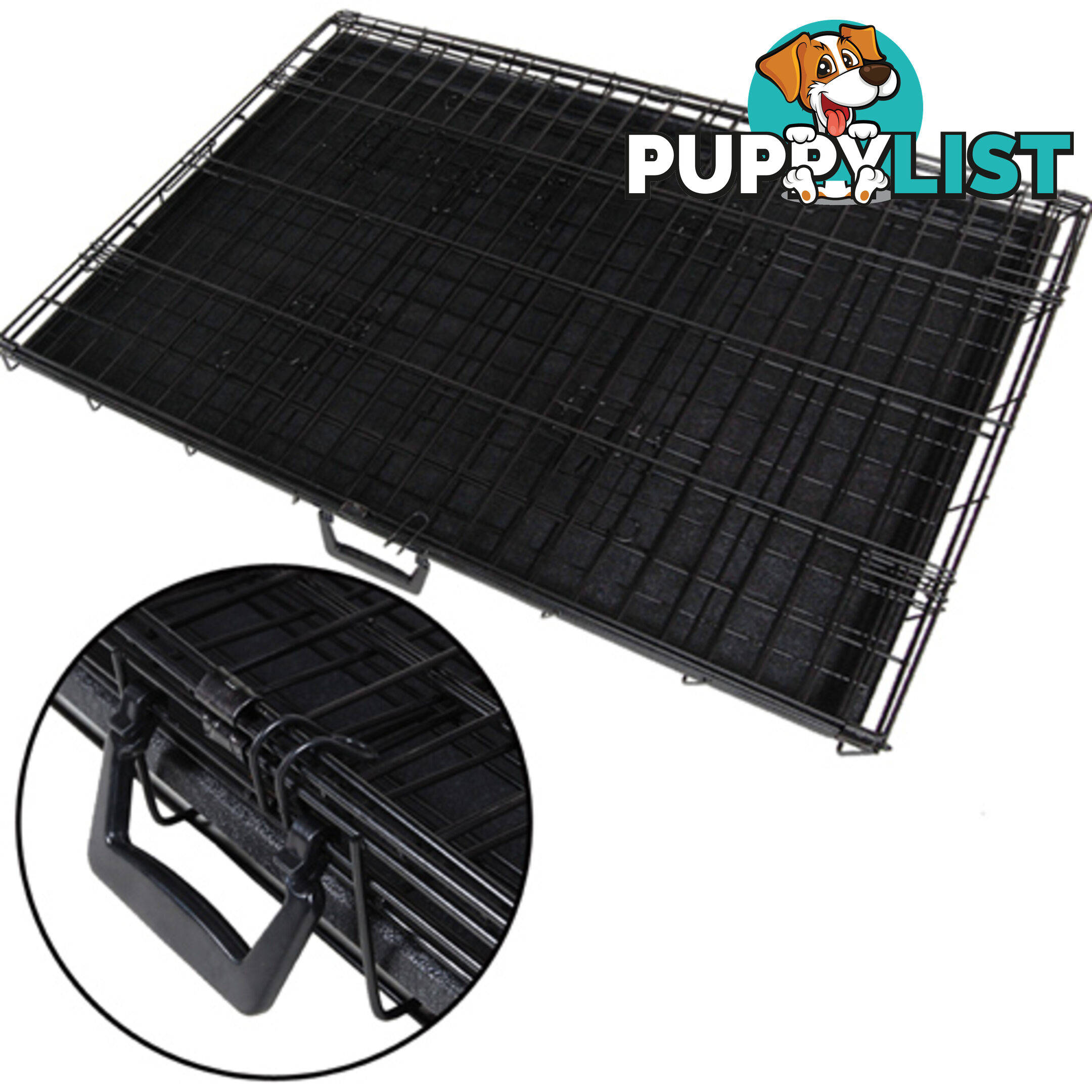 30 Inch Metal Collapsible Dog Cage