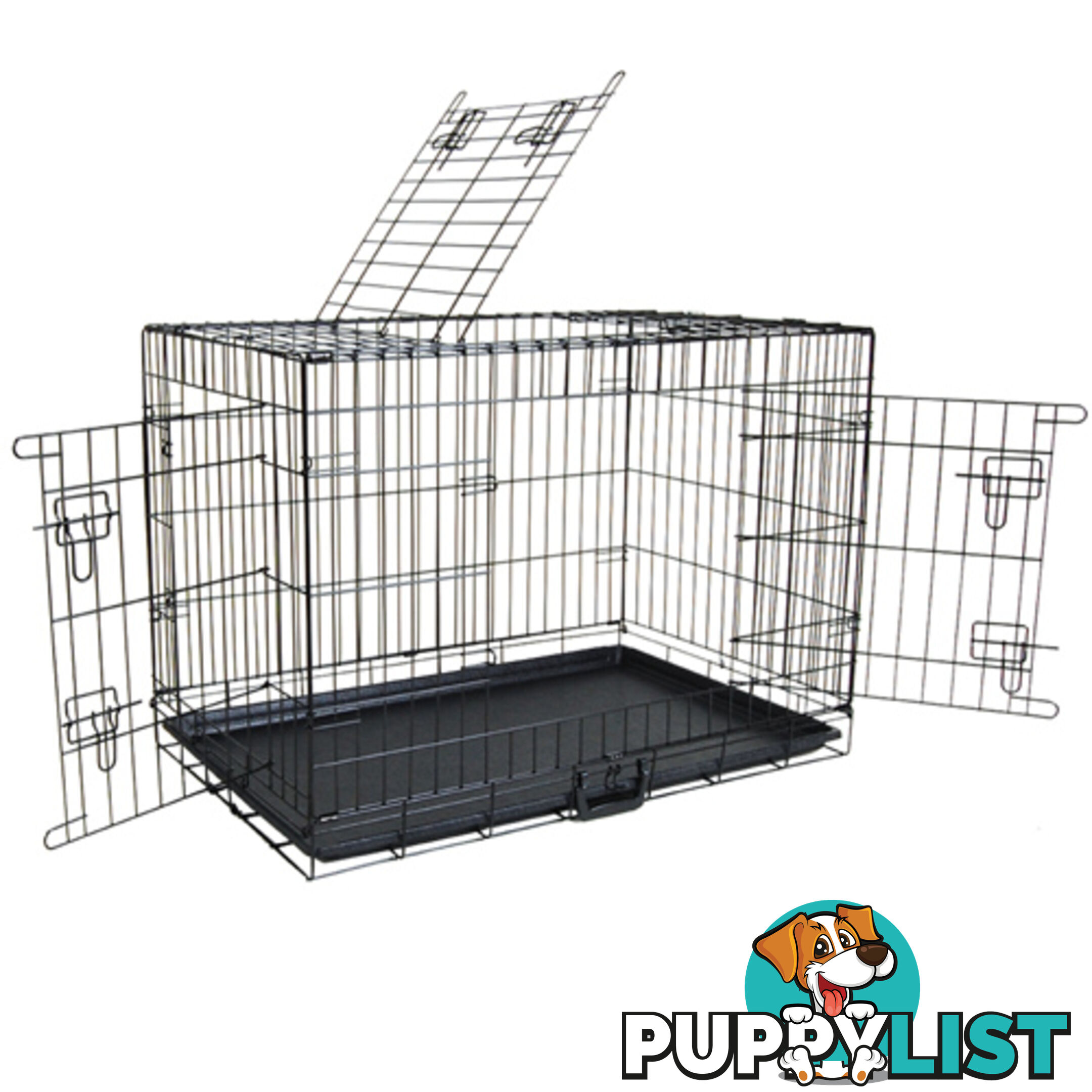 30 Inch Metal Collapsible Dog Cage