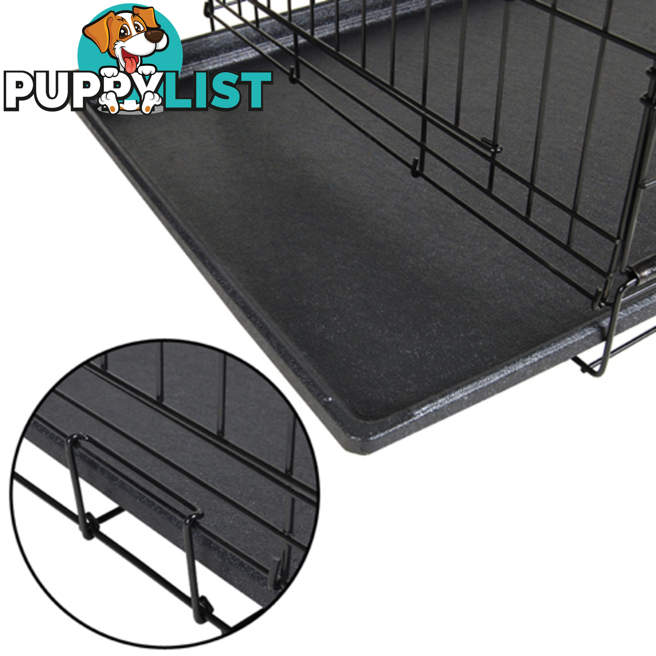 30 Inch Metal Collapsible Dog Cage