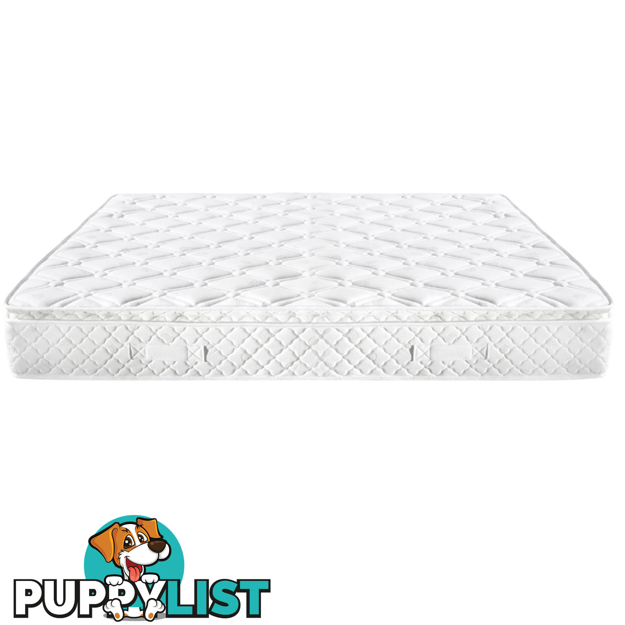 Medium Firm 24cm Mattress Pillow Top High Density Foam Pocket Spring Bed Double