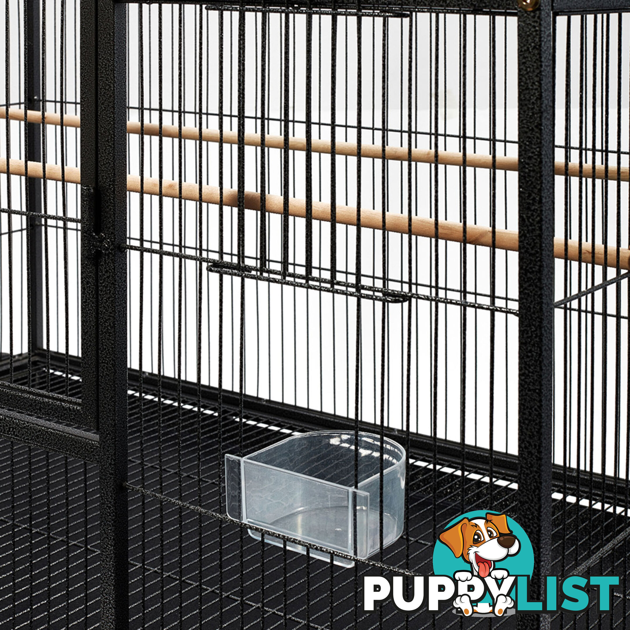 Pet Bird Cage Black Large - 140CM