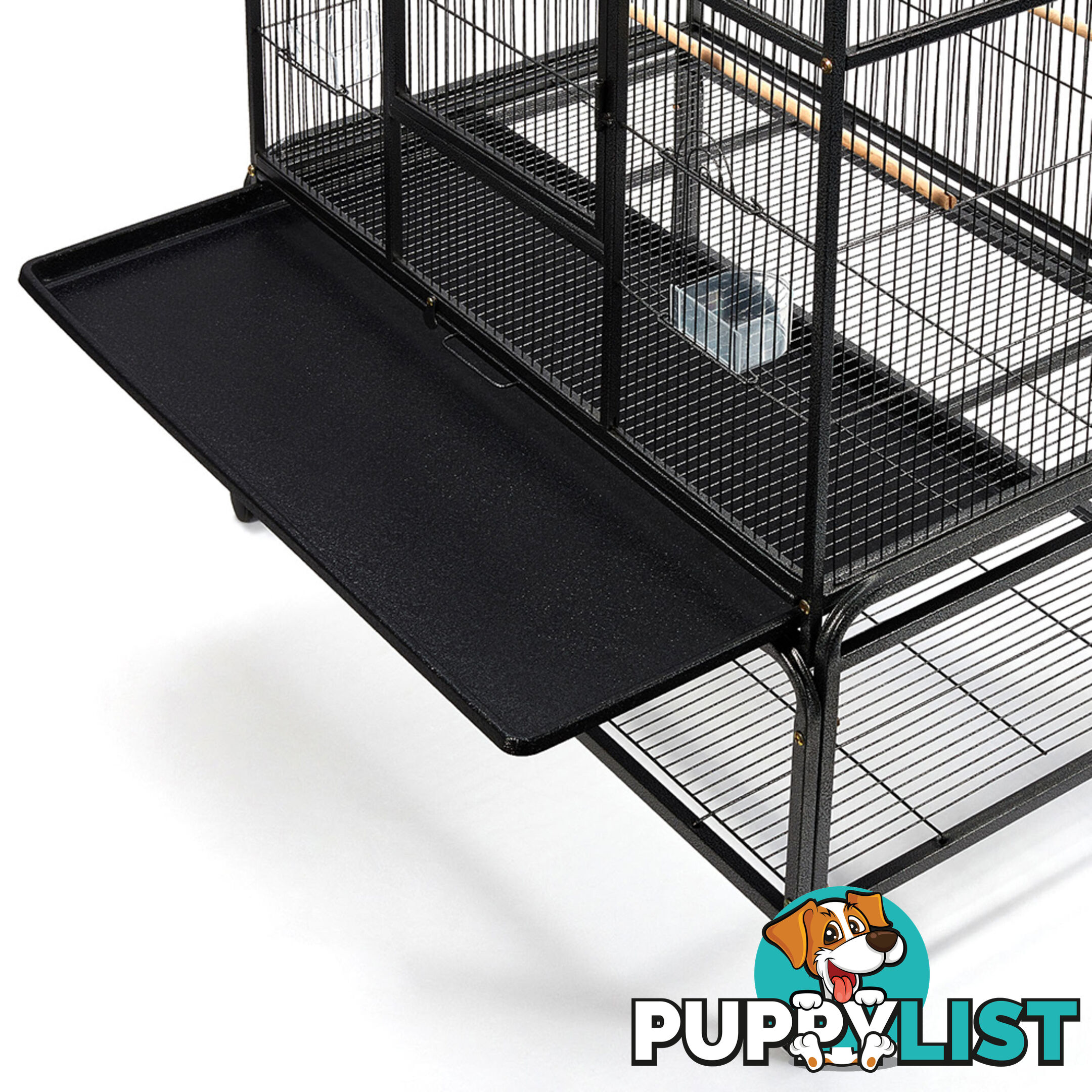 Pet Bird Cage Black Large - 140CM