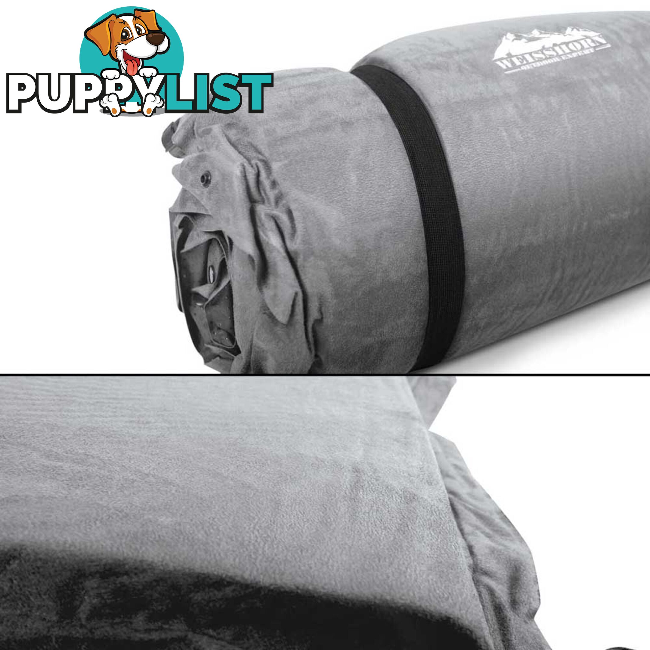 10cm Self Inflating Sleeping Mat Blow Up Mattress Camping Hiking Air Bed Single