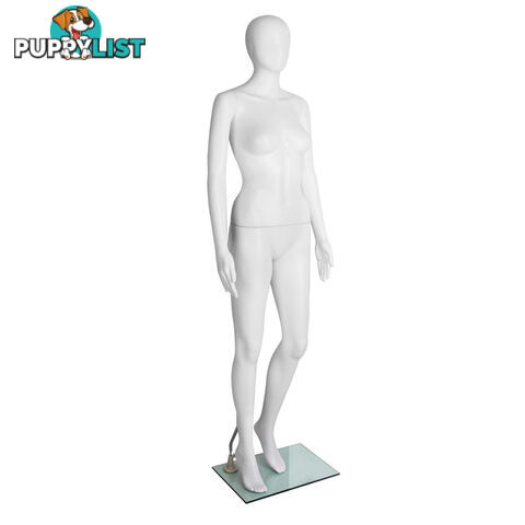 Full Body Female Mannequin Cloth Display Tailor Dressmaker Egg Head White 175cm