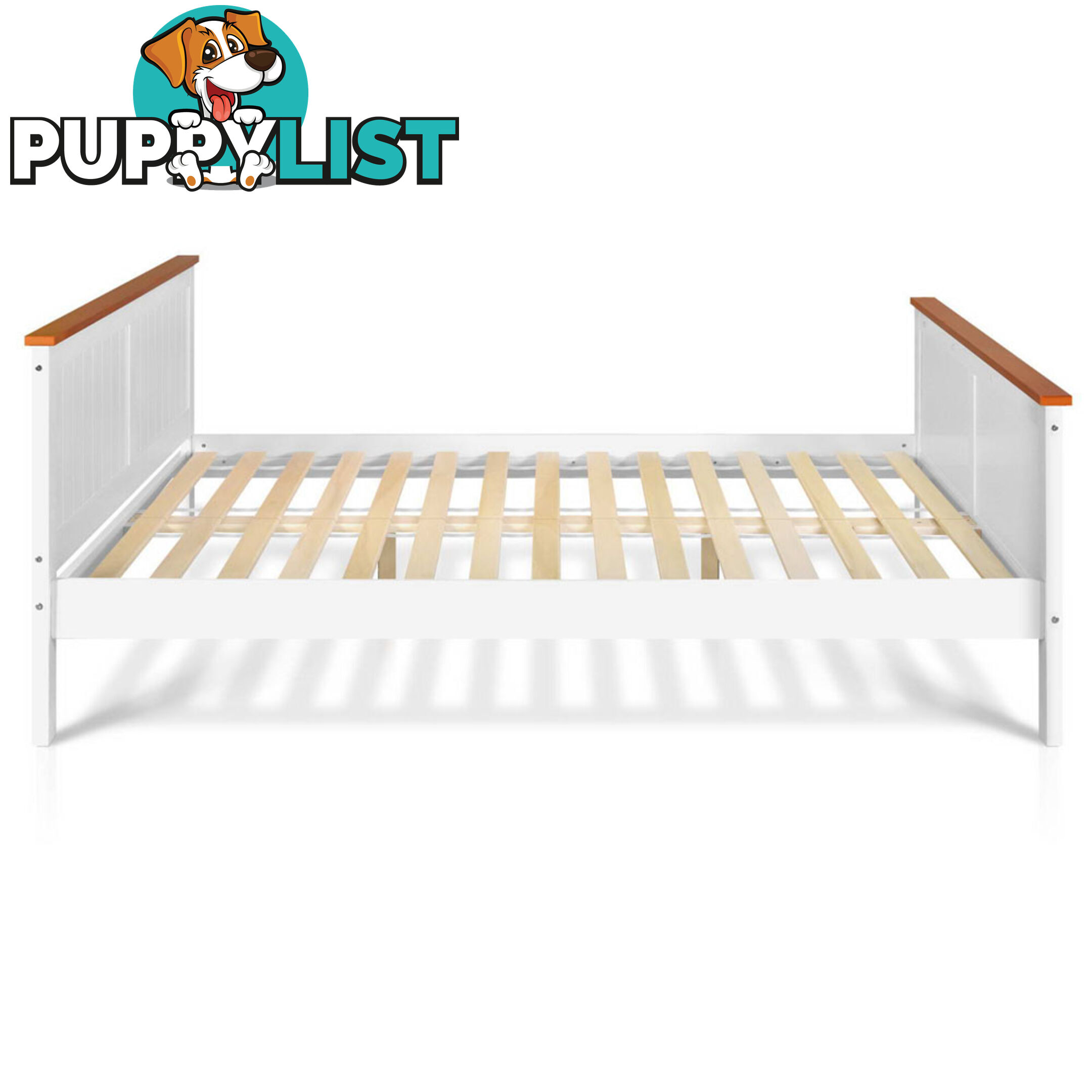 Pine Wood Queen Bed Frame