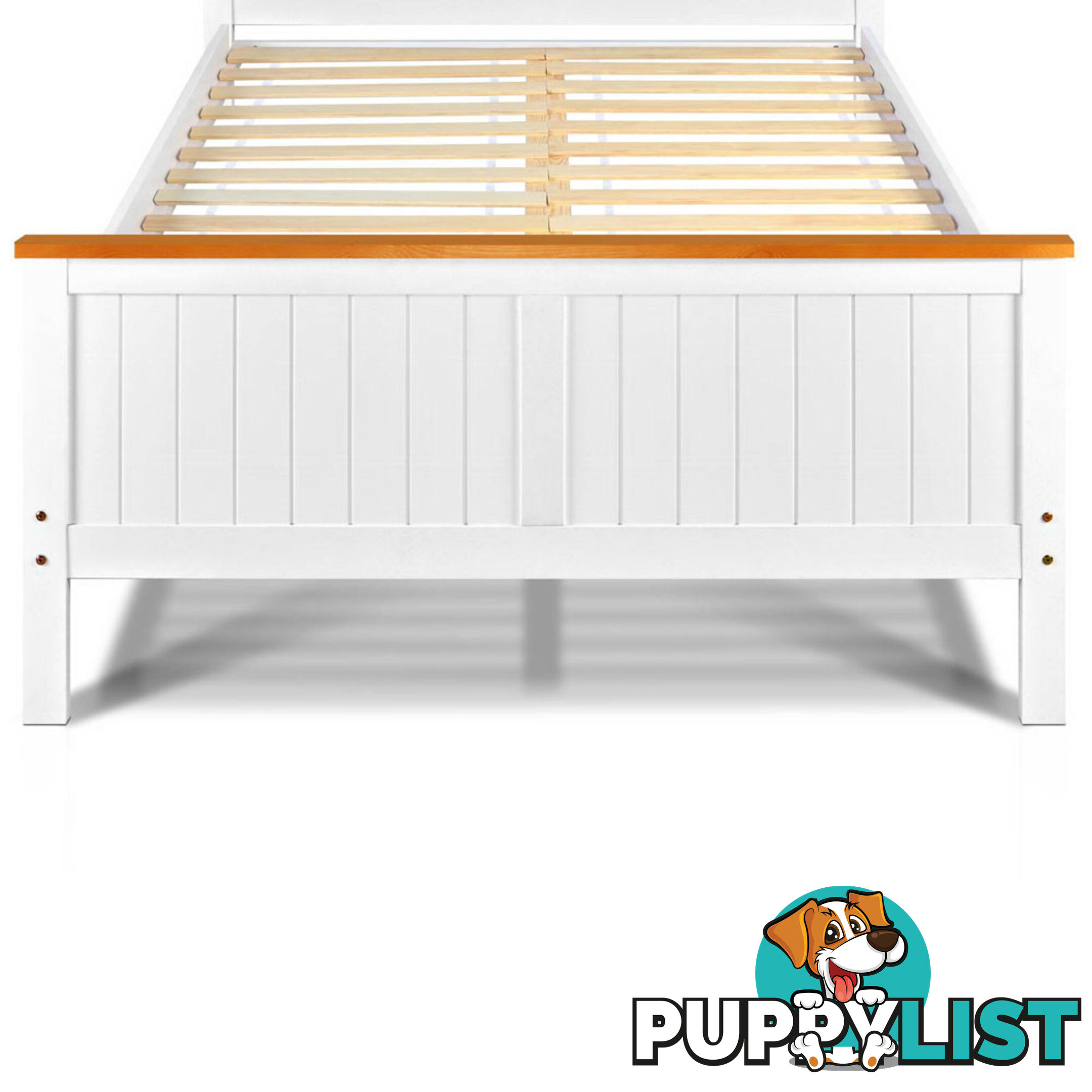 Pine Wood Queen Bed Frame