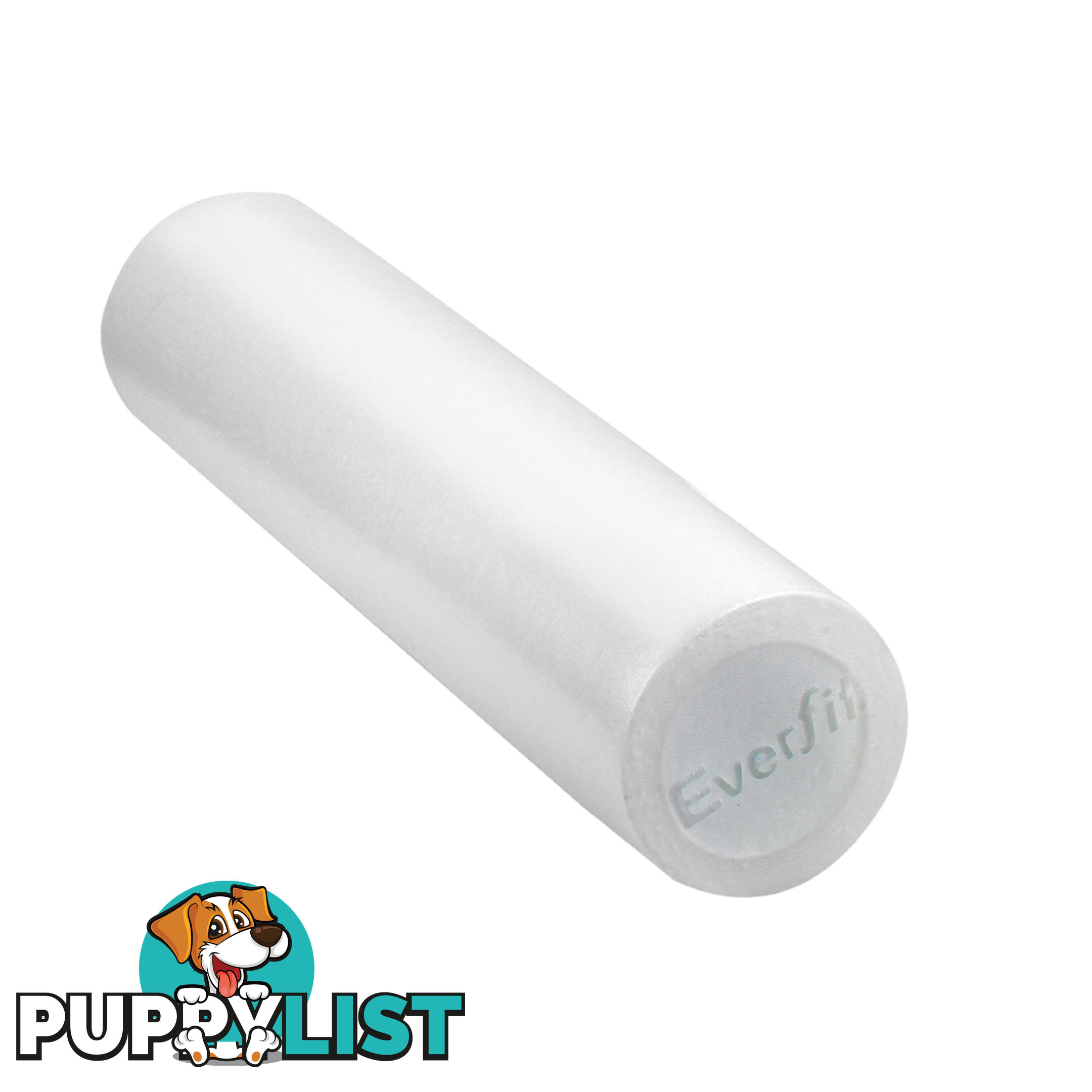 45cm EPE Foam Roller Yoga Gym Pilates Physio Stick Exercise Back Massage White