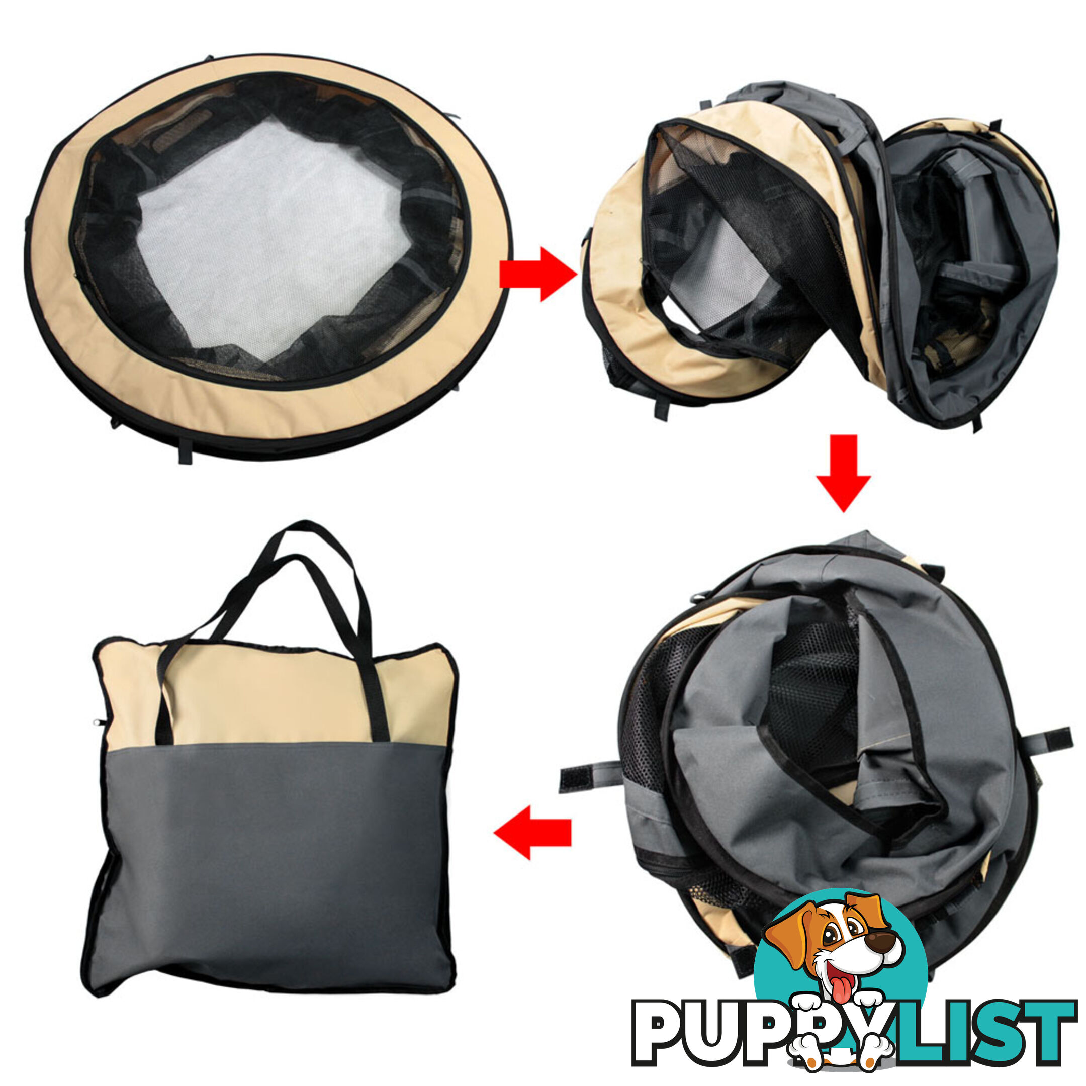 Soft Pet Playpen - Extra Large