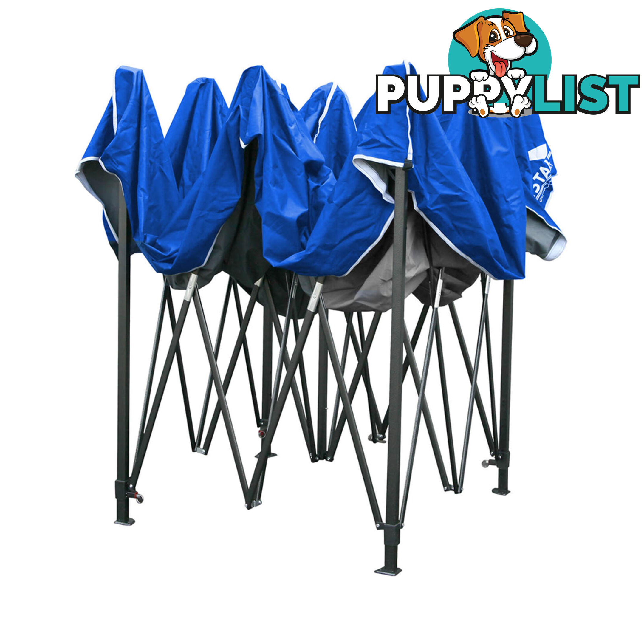 3m x 3m Pop-up Garden Outdoor Gazebo Blue