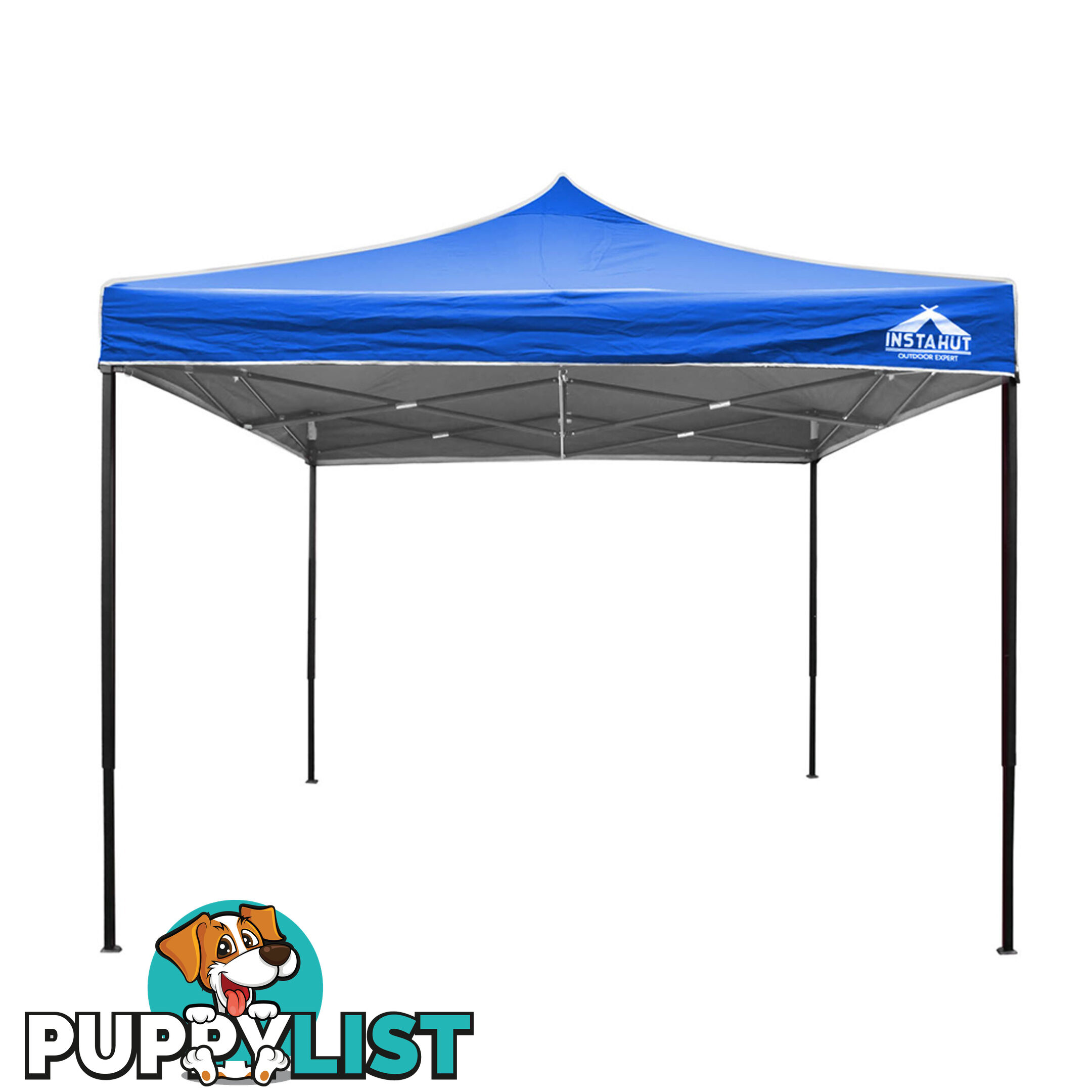 3m x 3m Pop-up Garden Outdoor Gazebo Blue