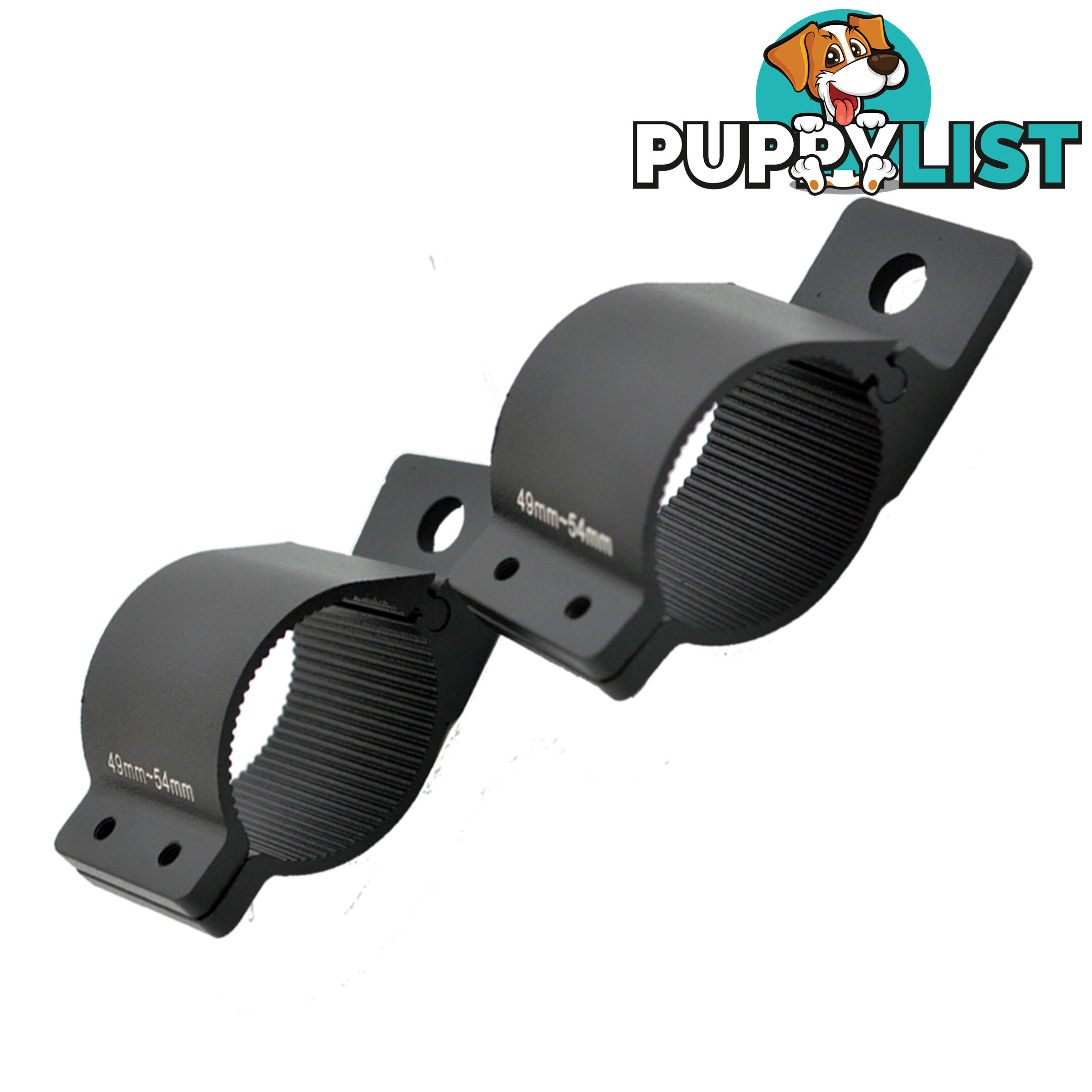 PAIR Bullbar Mounting Bracket Clamp FOR LIGHT BAR Rigid HID ARB MOUNT 49 54mm