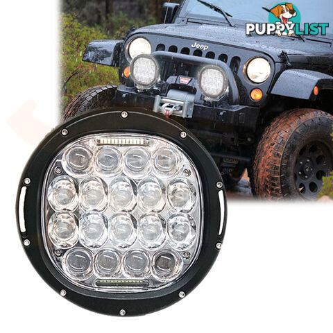 PAIR 185W CREE LED Driving Light Offroad Spotlights DRL Replace HID Bar 96W Blk