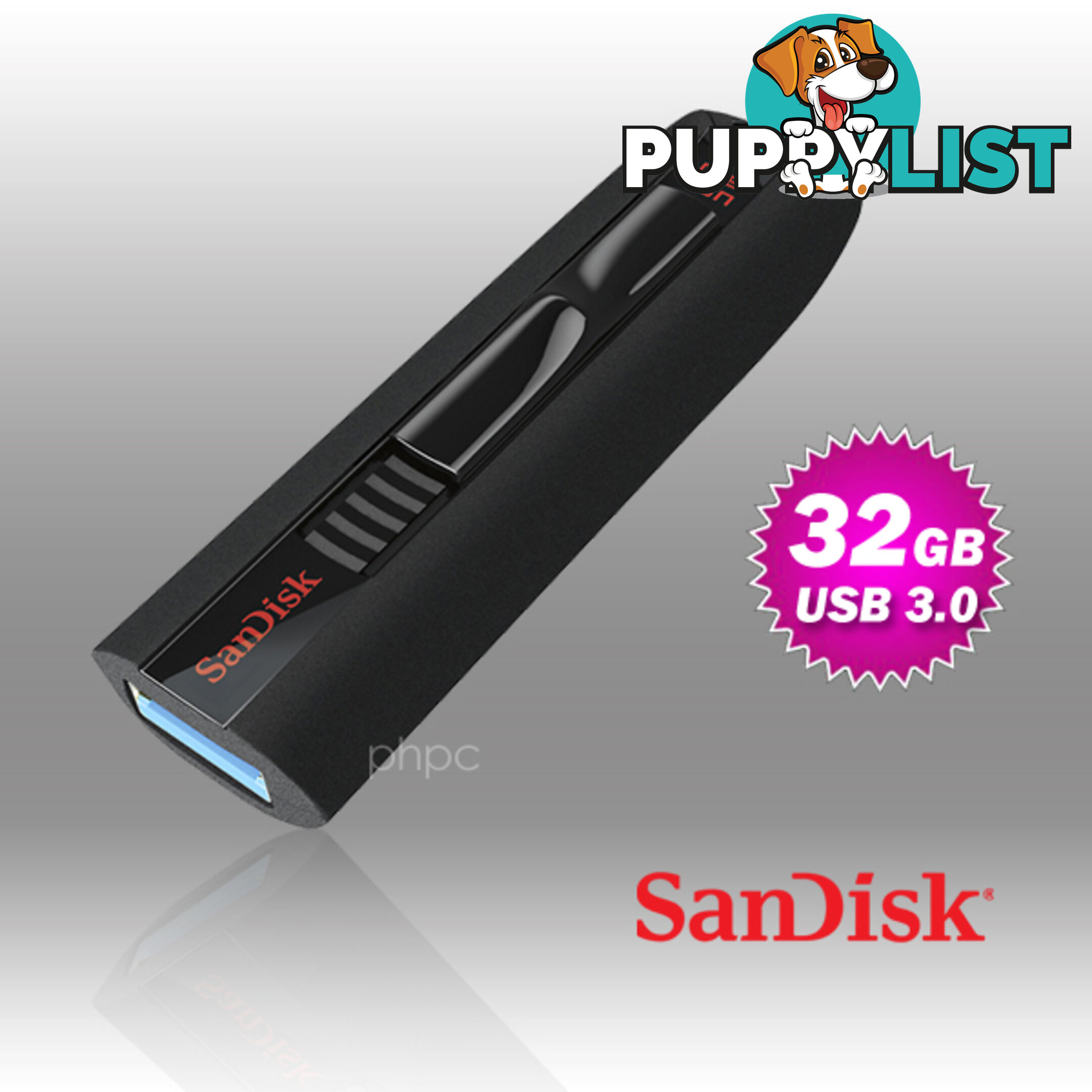 SanDisk Extreme CZ80 32GB USB 3.0 Flash Drive