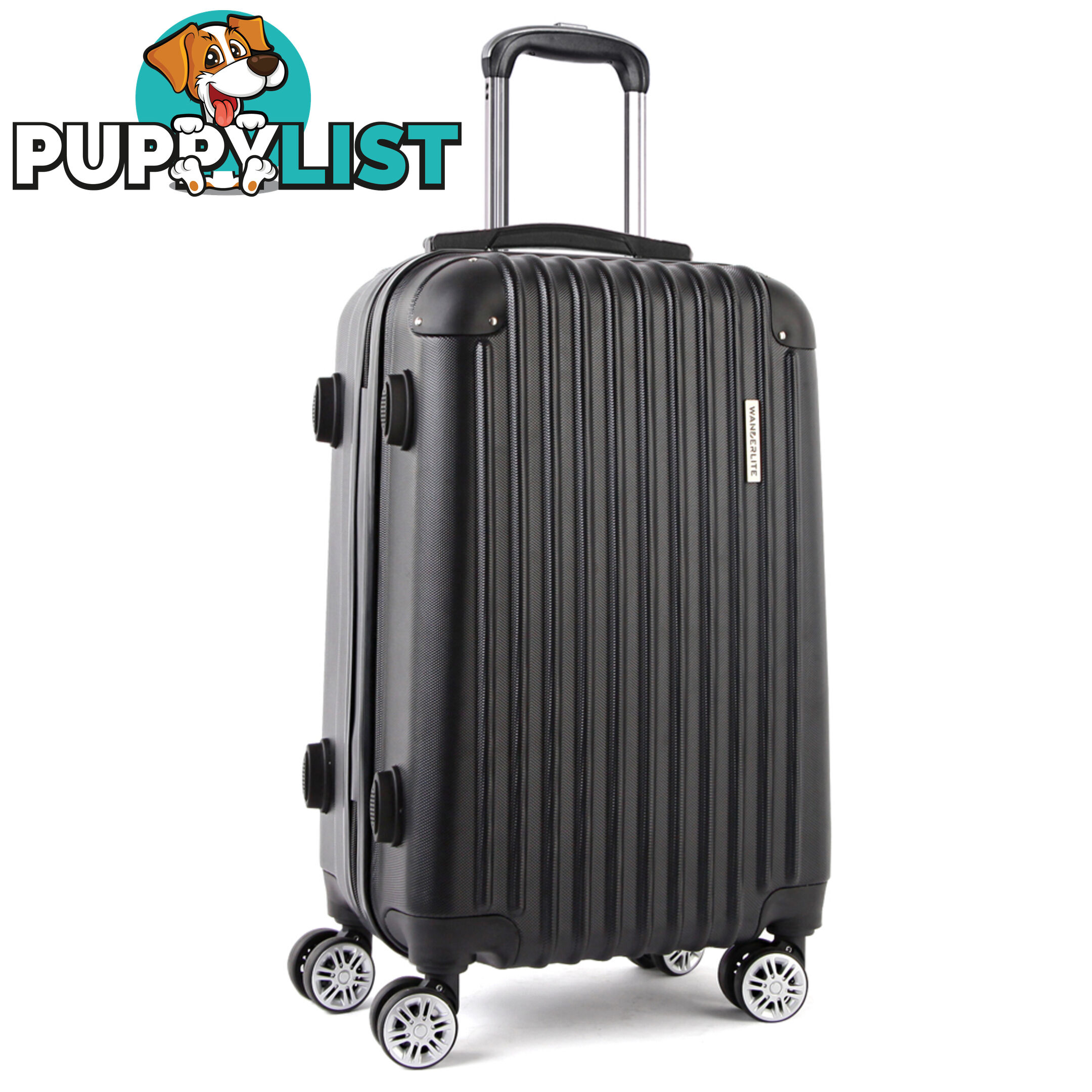 20&#34; Wanderlite Luggage Case Black