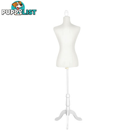 Female Mannequin Cloth Display Tailor Dressmaker White Size 10