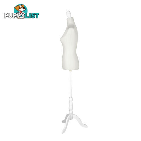 Female Mannequin Cloth Display Tailor Dressmaker White Size 10