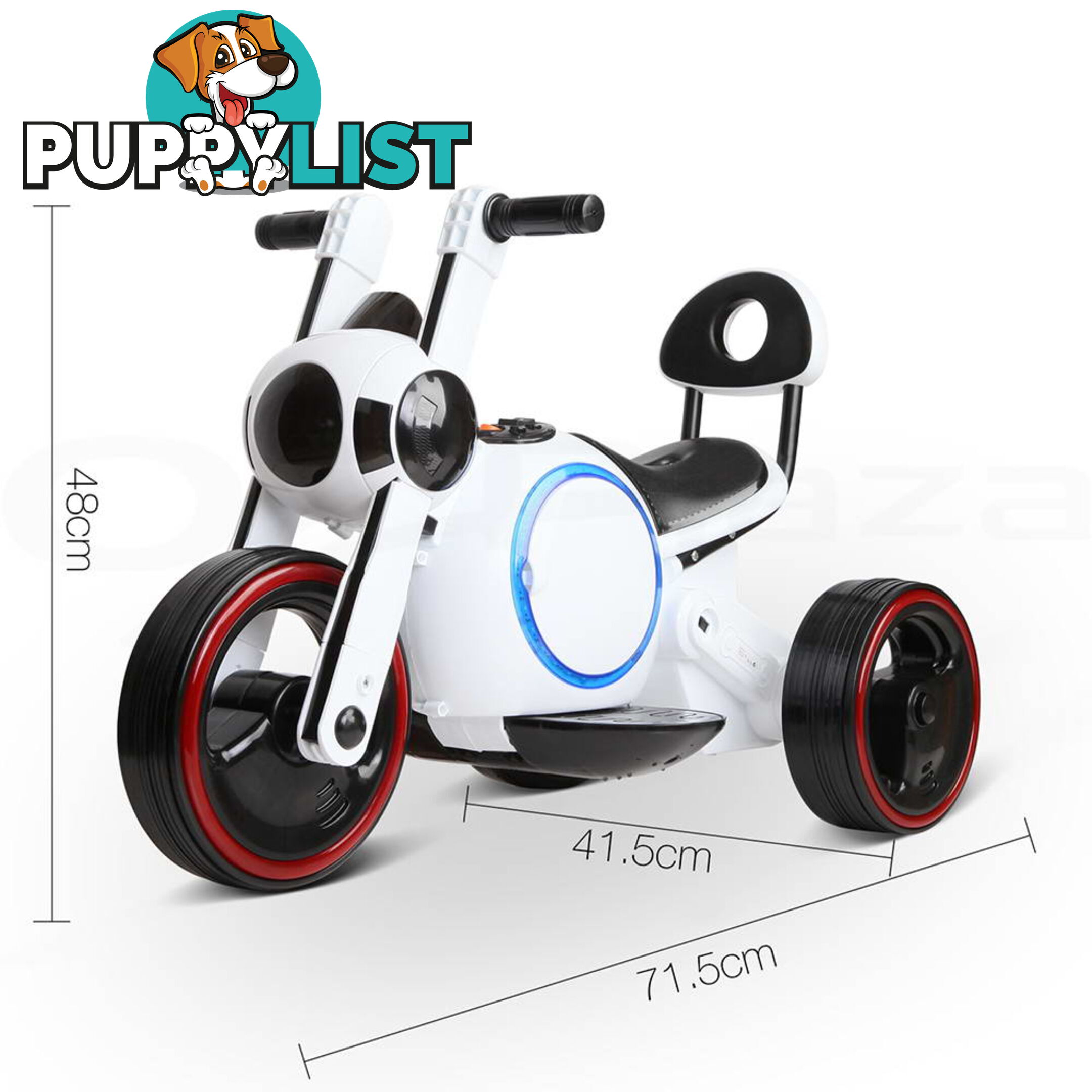 Baymax Style Kids Electric Ride On Motorbike Children Toy Bike Motorcycle Car