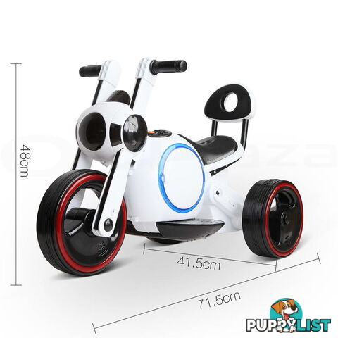 Baymax Style Kids Electric Ride On Motorbike Children Toy Bike Motorcycle Car