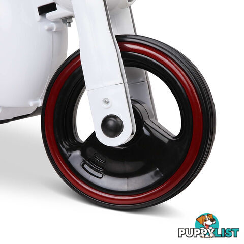 Baymax Style Kids Electric Ride On Motorbike Children Toy Bike Motorcycle Car