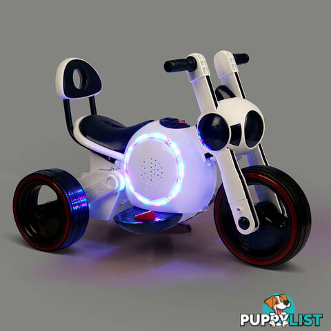 Baymax Style Kids Electric Ride On Motorbike Children Toy Bike Motorcycle Car