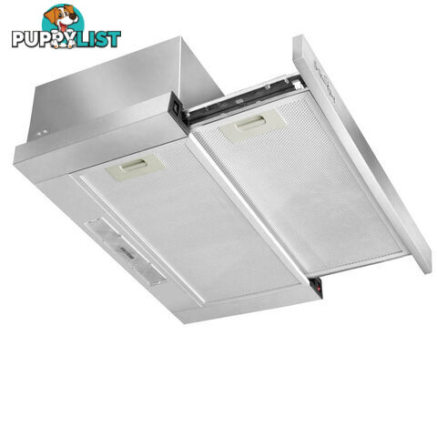 Stainless Slide Out Range Hood Kitchen Canopy Rangehood Exhaust Extractor 90cm