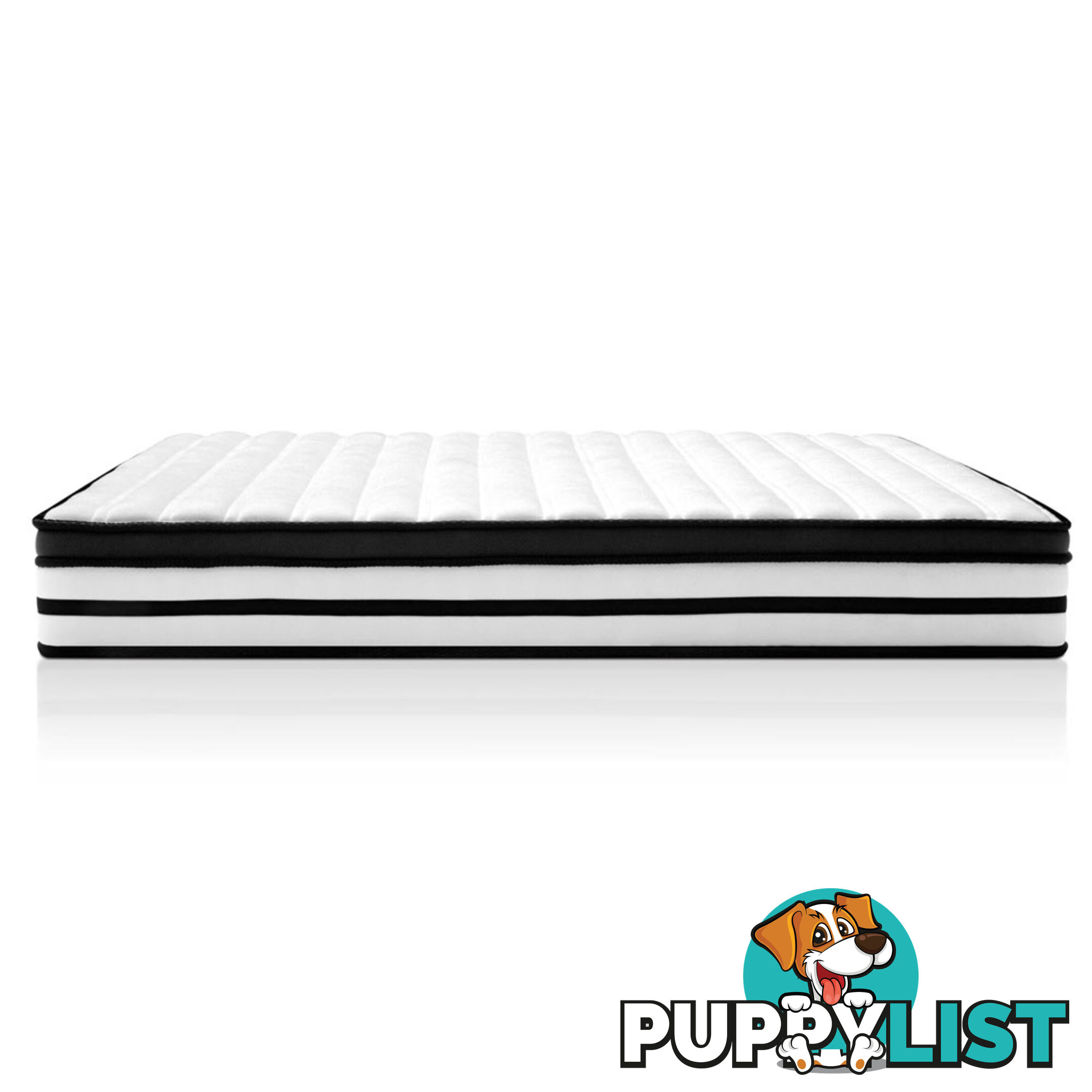 Luxury Double Size Euro Top Mattress Pocket Spring Medium Firmness