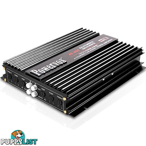 2800W 4 Channel PowerVox Car Amplifier Speaker Stereo Truck AMP Audio Black