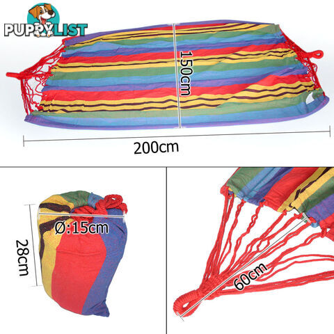 Hammock Swing Double Multi-colour