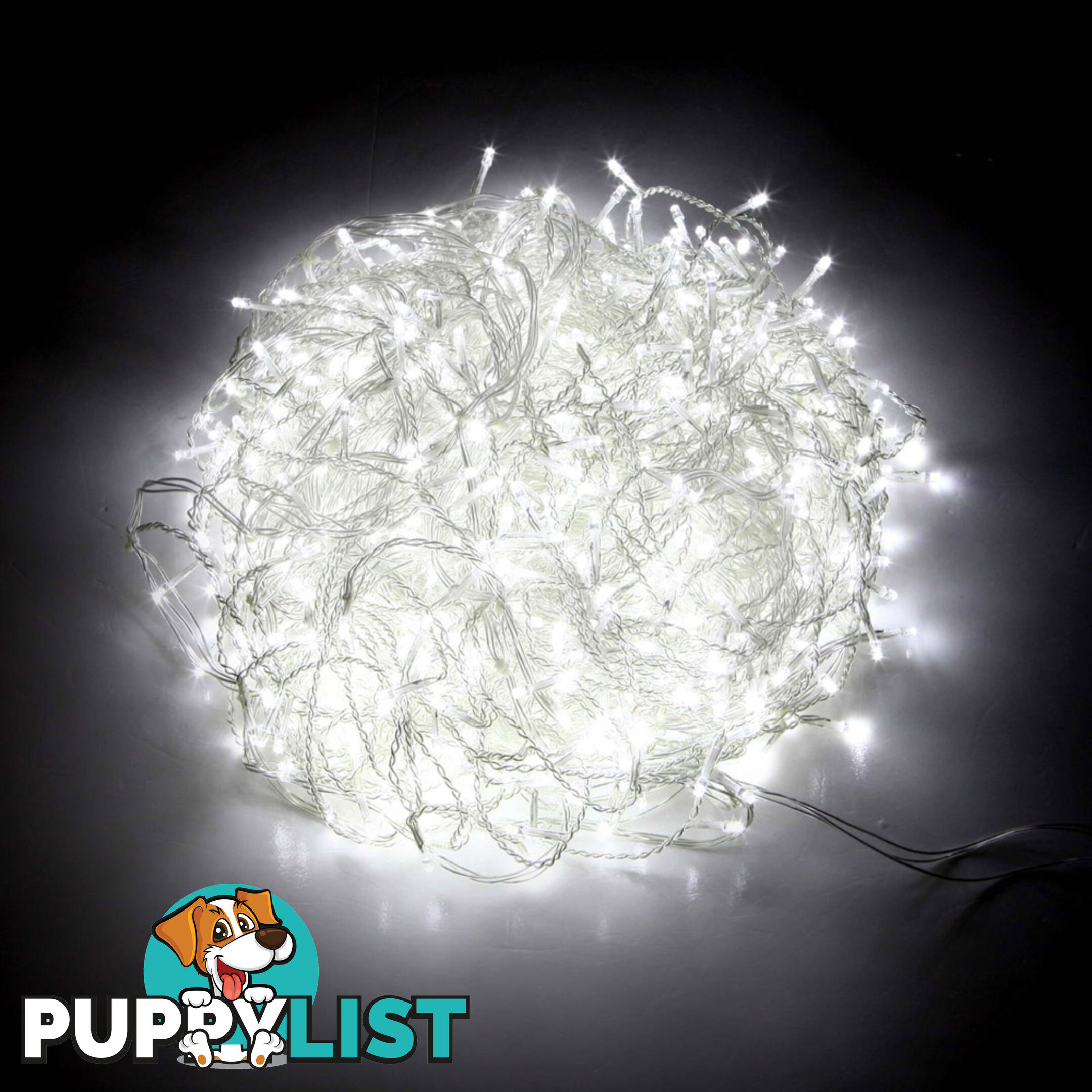 White 800 LED Fairy Icicle Lights Outdoor Indoor Decoration Wedding Party