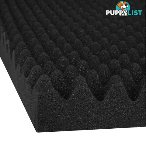 Studio 20 Eggshell Acoustic Foam Black 50 x 50cm