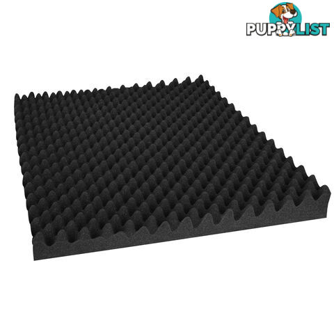 Studio 20 Eggshell Acoustic Foam Black 50 x 50cm