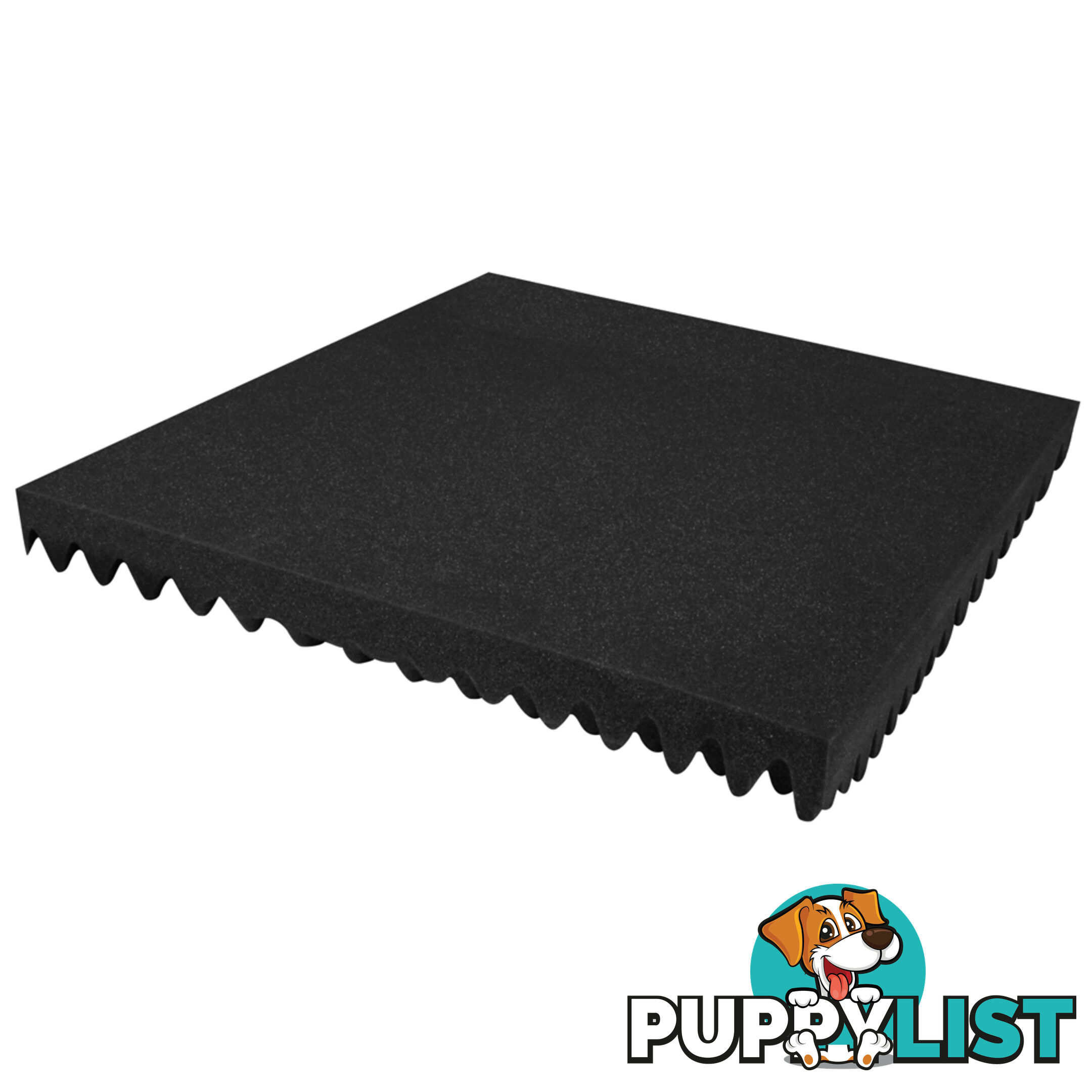 Studio 20 Eggshell Acoustic Foam Black 50 x 50cm