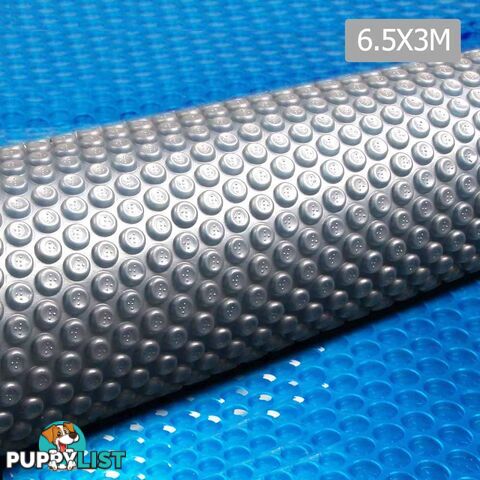 6.5m X 3m Outdoor Solar Swimming Pool Cover Winter 400 Micron Bubble Blanket