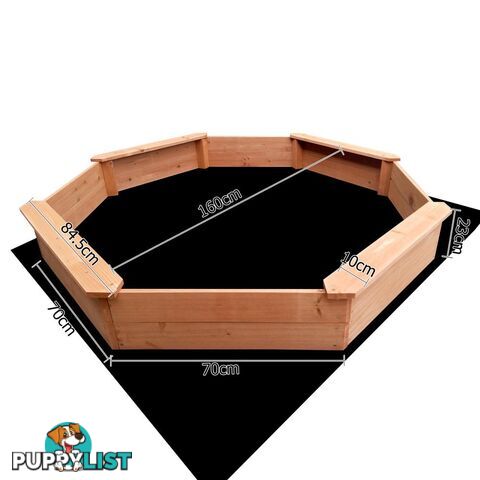 Children Octagon Sand Pit 177cm