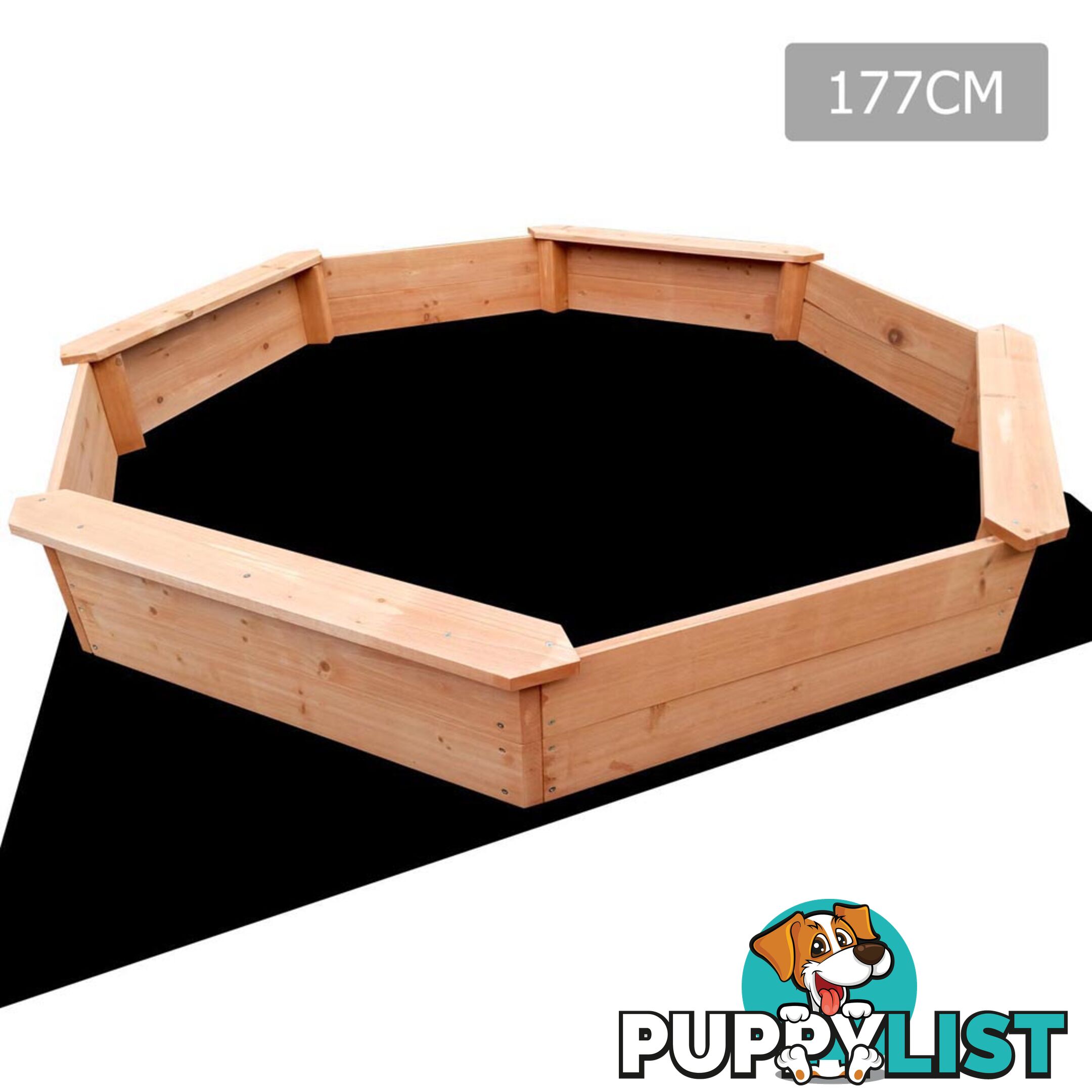 Children Octagon Sand Pit 177cm