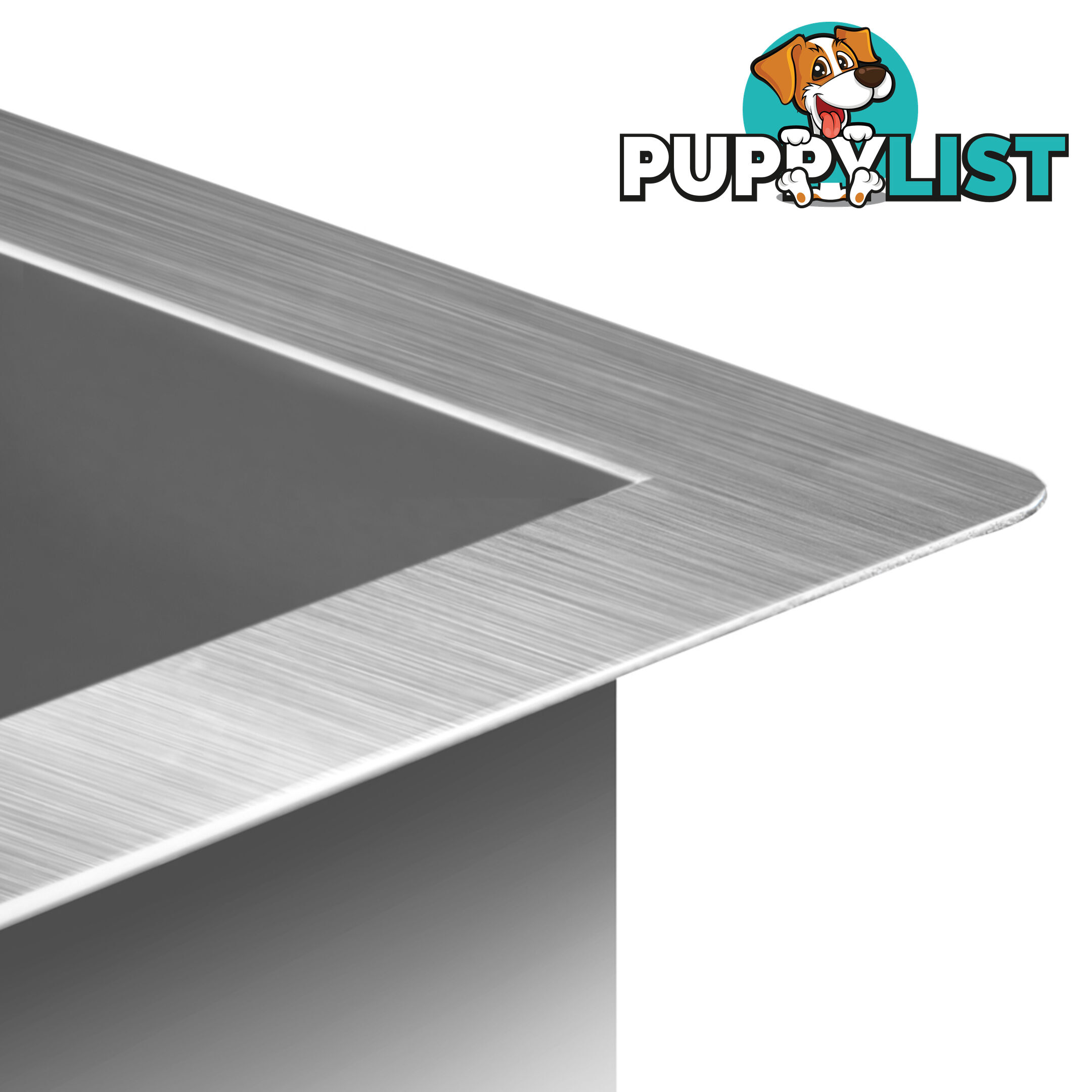 Handmade Stainless Steel Kitchen Laundry Sink Topmount Undermount 530 x 500mm