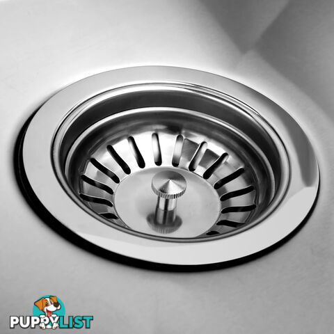 Handmade Stainless Steel Kitchen Laundry Sink Topmount Undermount 530 x 500mm