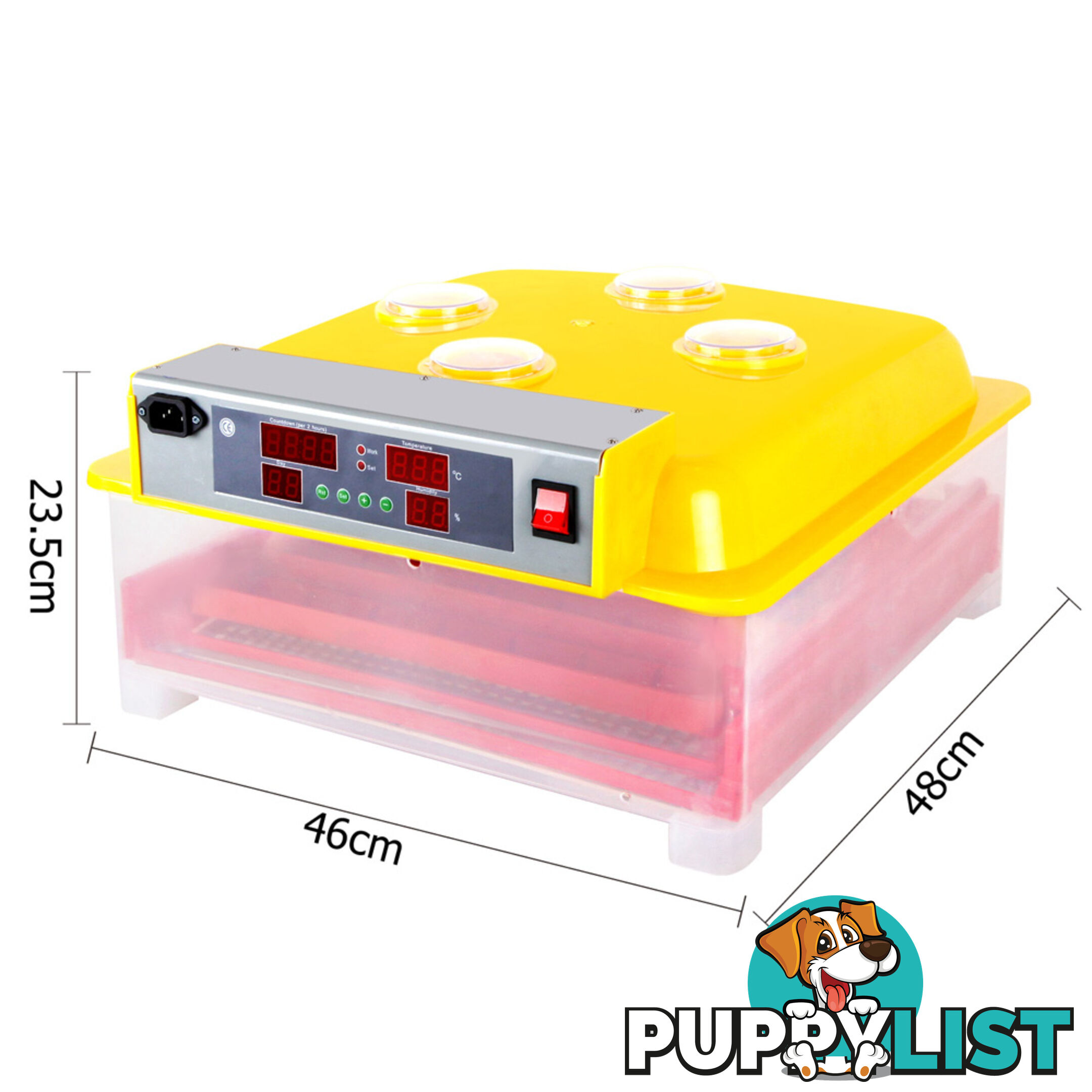 Automatic Digital LED 60 Egg Incubator Turning Chicken Duck Quail Poultry