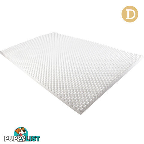 Premium 5cm Egg Crate Mattress Topper Anti-bacterial Underlay Protector Double