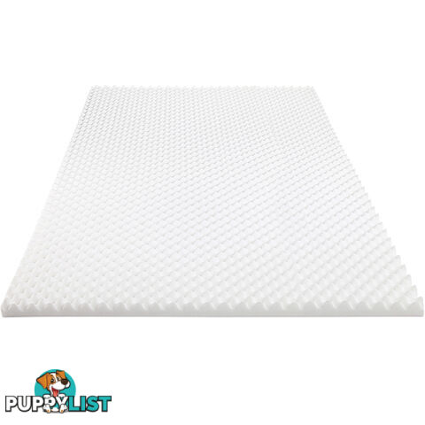 Premium 5cm Egg Crate Mattress Topper Anti-bacterial Underlay Protector Double