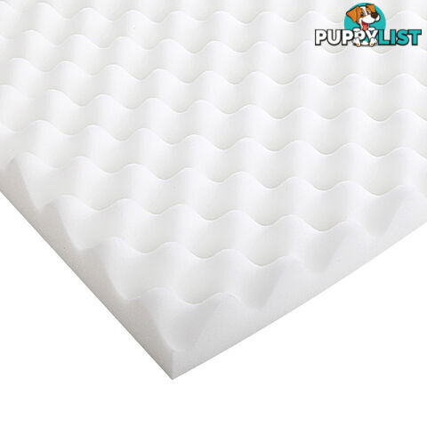 Premium 5cm Egg Crate Mattress Topper Anti-bacterial Underlay Protector Double