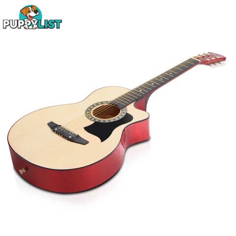 38 Inch Wooden Acoustic Guitar Natural